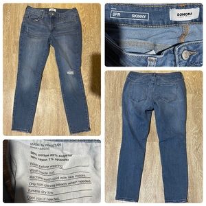 Blue Skinny Somoma Jeans
